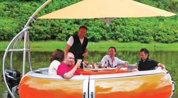 Hop Aboard A Donut Boat In Wisconsin For An Unforgettable Day On The Water