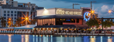 This Beautiful Intracoastal Restaurant, Billy’s Stone Crab In Florida, Offers Waterfront Dining