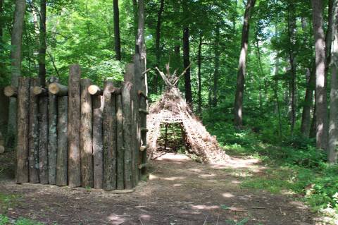 Your Kids Will Love The Nature Playscape, Feeding Geese And Hiking Trails At The Wilderness Center In Ohio