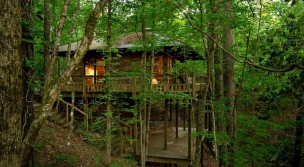 Stay Overnight At These Spectacularly Unconventional Treehouses In Mississippi