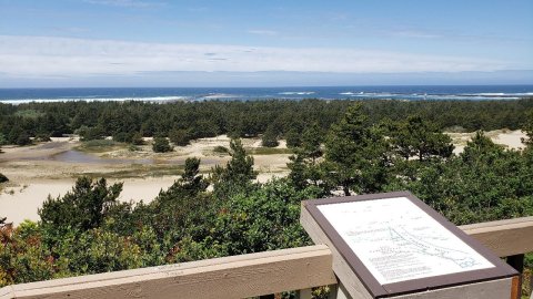 Spend The Day Exploring The Dunes Or Enjoying The Lake At Umpqua Lighthouse State Park In Oregon