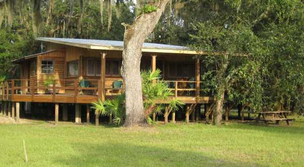 Spend The Night In An Off-Grid Artist’s Cabin In The Woods In Florida
