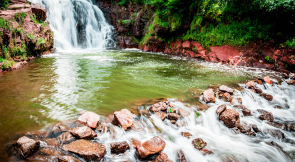 This Waterfall Swimming Hole In Wisconsin Is So Hidden You’ll Probably Have It All To Yourself