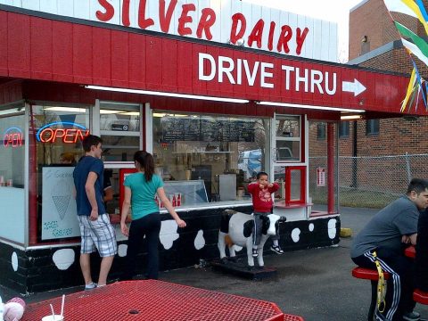 The Drive-Thru Ice Cream Counter At Silver Dairy In Michigan Will Sweeten Up Your Day In A Snap