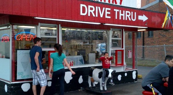 The Drive-Thru Ice Cream Counter At Silver Dairy In Michigan Will Sweeten Up Your Day In A Snap