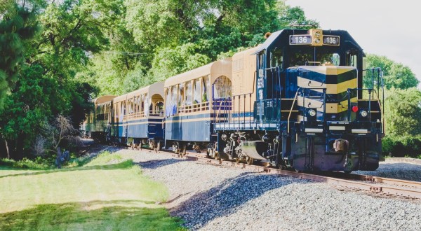 The River Fox Train In Northern California Takes You Through Gold Rush History And Ends With Gem Mining