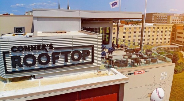 Enjoy Views Of Parkview Field From Conner’s Rooftop In Indiana, An Open-Air Bar And Grill