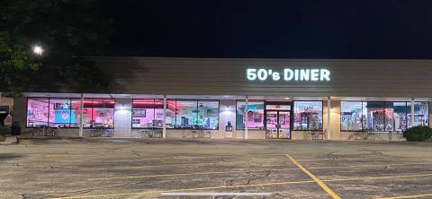 The 50's Diner In Illinois Takes This Rock and Roll Decade's Theme All The Way To The Menu