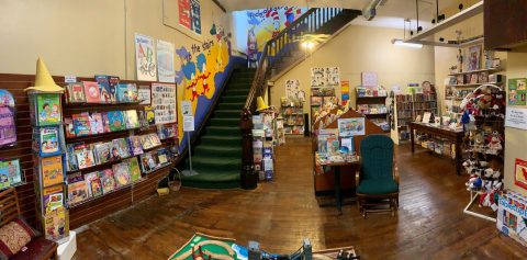 Shop For Used Books In A Historic Building At The Next Page Bookstore In Indiana