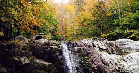 The Hike To This Little-Known Vermont Waterfall Is Short And Sweet
