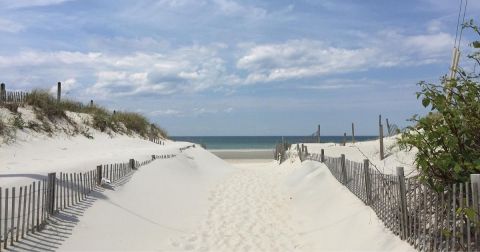 Feel Like You've Transported To A Tropical Paradise Upon Mayflower Beach In Massachusetts