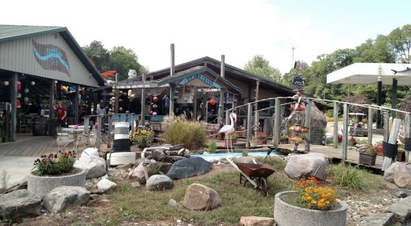 Discover Up The Creek Boat-ique, An Unforgettable Watering Hole Tucked Away Inside Of An Indiana State Park