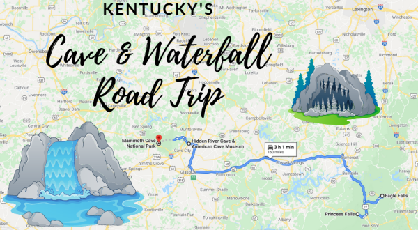 Take This Unforgettable Road Trip To Experience Some Of Kentucky’s Most Impressive Caves And Waterfalls