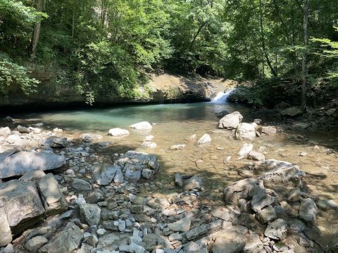 Get Out And Explore The Hidden Waterfall At Tennessee's Stunning Walls Of Jericho Trail