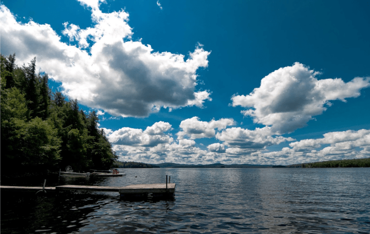 Cranberry Lake campground in new york