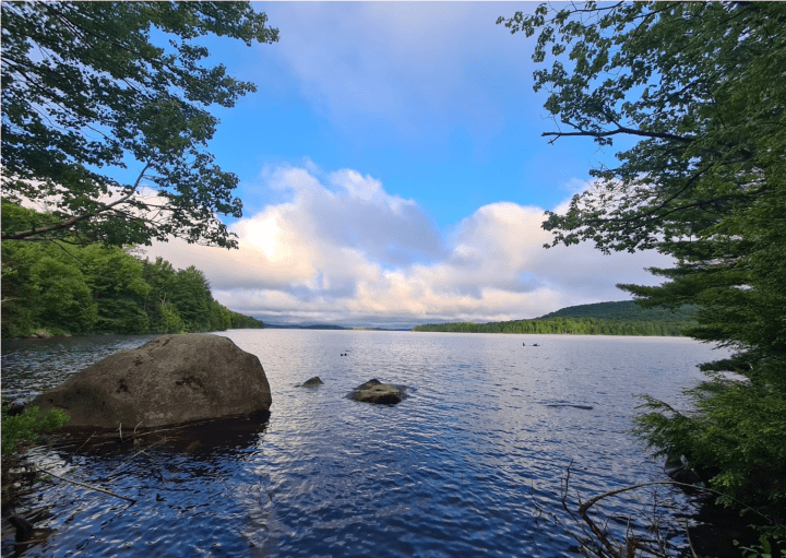 Cranberry Lake campground in new york