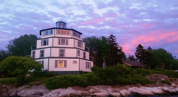 You Can Sleep In A Lighthouse At The Sebasco Harbor Resort In Maine