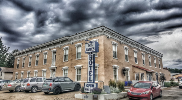 Stay Overnight In A 148-Year-Old Hotel That’s Said To Be Haunted At The St. James Hotel In New Mexico