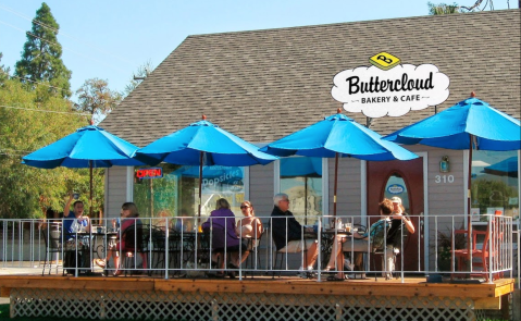 Sink Your Teeth Into A Breakfast Biscuit At Buttercloud Bakery & Cafe In Oregon