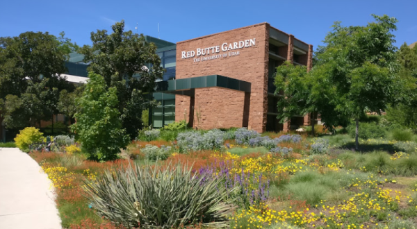 Stroll Along The Pretty Paths And Enjoy The Views At Red Butte Garden In Utah