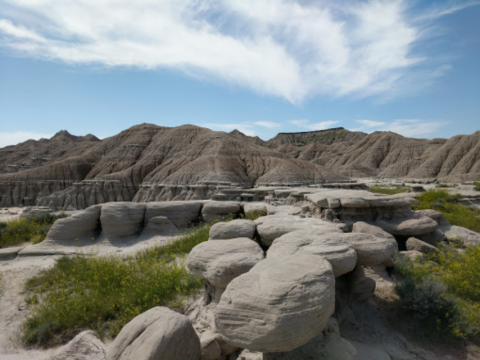 The Sandstone Formations In Nebraska's Toadstool Geologic Park Look Like Something From Another Planet