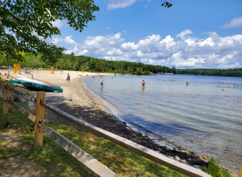 Lake Sunapee Beach Has Some Of The Clearest Water In New Hampshire
