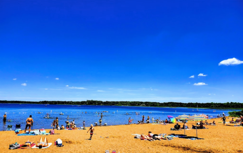 Big Marine Lake Is One Of The Most Underrated Summer Destinations In Minnesota