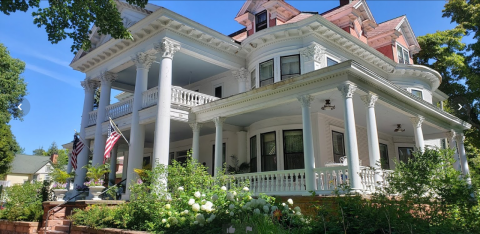Spend The Night In A Historic 45-Room Mansion When You Stay At Michigan's Laurium Manor Inn
