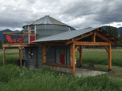 This Grain Silo Vacation Rental In Montana Is The Ultimate Countryside Getaway