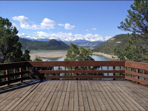 Off The Beaten Path In Ridgway State Park, You'll Find A Breathtaking Colorado Overlook That Lets You See For Miles