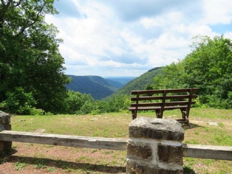 You Could Spend Hours Soaking In The Views From These West Virginia Benches
