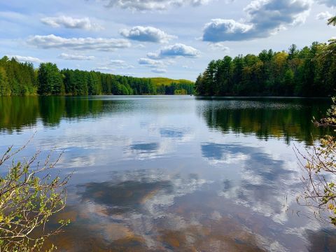 The Buckingham Reservoir Trail Might Be One Of The Most Beautiful Short-And-Sweet Hikes To Take In Connecticut