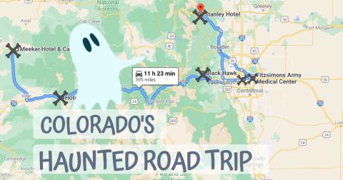 The Haunted Road Trip That Will Lead You To The Scariest Places In Colorado