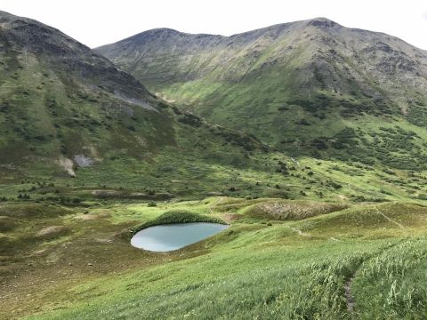 Hike Past Old Alaska Mining Camps To Visit These Two Beautiful Alpine Lakes