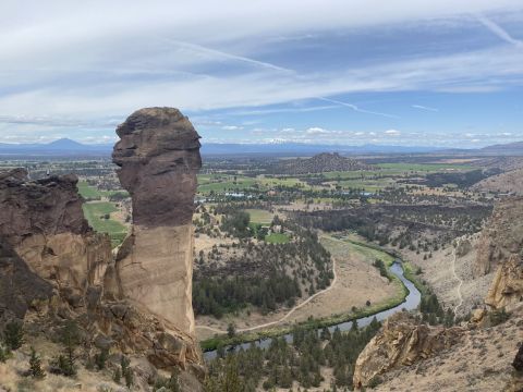 The Misery Ridge Trail At Oregon's Smith Rock State Park Is Hard, But The Views Are Amazing