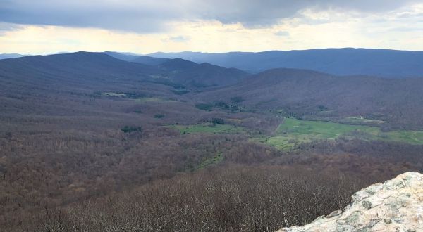 Off The Beaten Path In Shawvers Run Wilderness, You’ll Find A Breathtaking Virginia Overlook That Lets You See For Miles