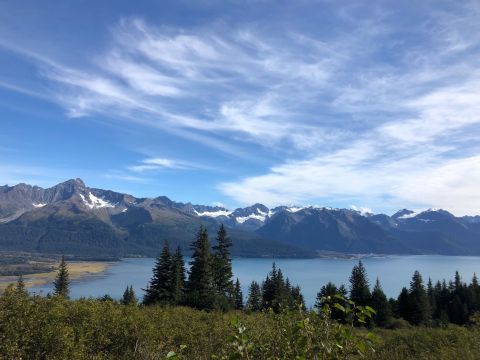 Hike High Over Alaska's Resurrection Bay On The Skyline Trail