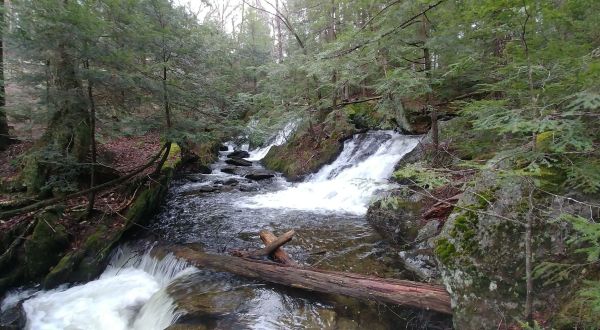 There’s A Secret Waterfall In Massachusetts Known As Tannery Falls, And It’s Worth Seeking Out