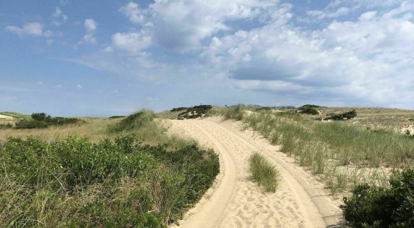Be Transported To A Desert Full Of Sand Dunes On Dune Shacks Trail In Massachusetts