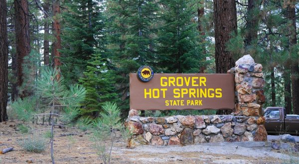 Grover Hot Springs State Park Is So Well-Hidden, It Feels Like One Of Northern California’s Best Kept Secrets