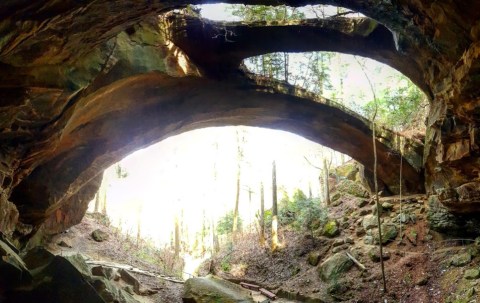 Natural Bridge Park In Alabama Is So Well-Hidden, It Feels Like One Of The State's Best Kept Secrets