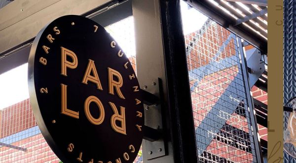There’s Plenty To Do And Eat At The Parlor OKC, Home To 2 Bars, 7 Culinary Concepts, A Lounge, Library, And Den In Oklahoma