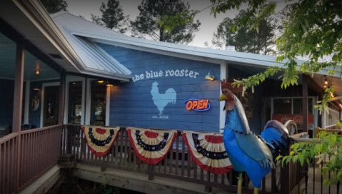 Indulge In Savory Fried Chicken And Fish At The Blue Rooster In Oklahoma