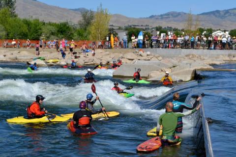 Get Your Surf On At One Of Idaho's Only Urban Whitewater Parks