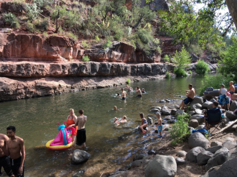 One Of Arizona's Coolest Aqua Parks, Grasshopper Point, Will Make You Feel Like A Kid Again