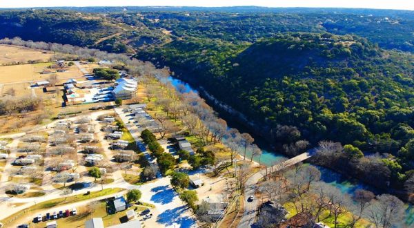 Rent A Cabin Right On The Riverbank At Rio Guadalupe Resort In Texas