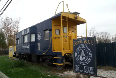 This Restored Baltimore & Ohio Caboose Is Now One Of The Most Unique Places To Stay In Maryland
