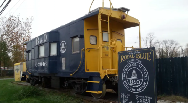 This Restored Baltimore & Ohio Caboose Is Now One Of The Most Unique Places To Stay In Maryland