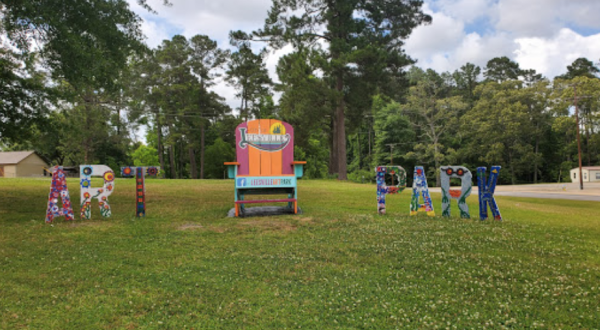 Nature And Art Combine At Leesville Art Park In Louisiana