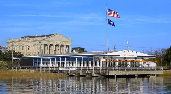 Enjoy The Breeze And A Beer At Fleet Landing, A Waterfront Restaurant In South Carolina